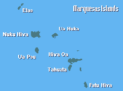 Map of Marquesas