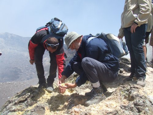 Sulphur Deposits Etna